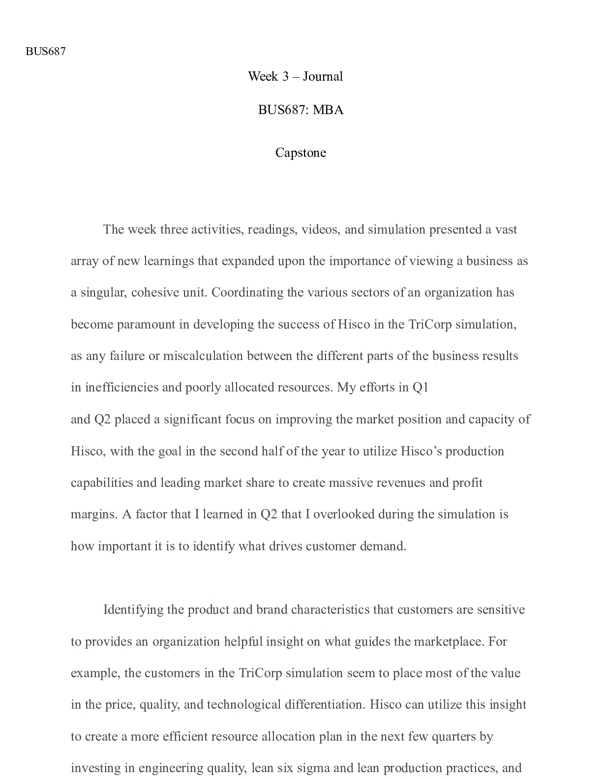 Preview of BUS687 Week 3 Journal.docx